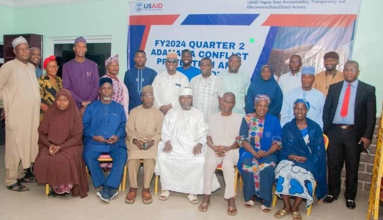 USAID engaged Adamawa stakeholders on conflict mitigation dialogue
