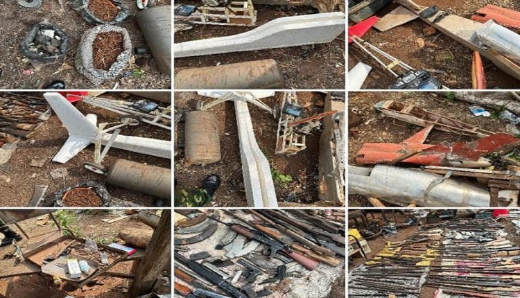 Nigerian Army Uncovers IPOB/ESN' Firearms, Drone Factory in Delta