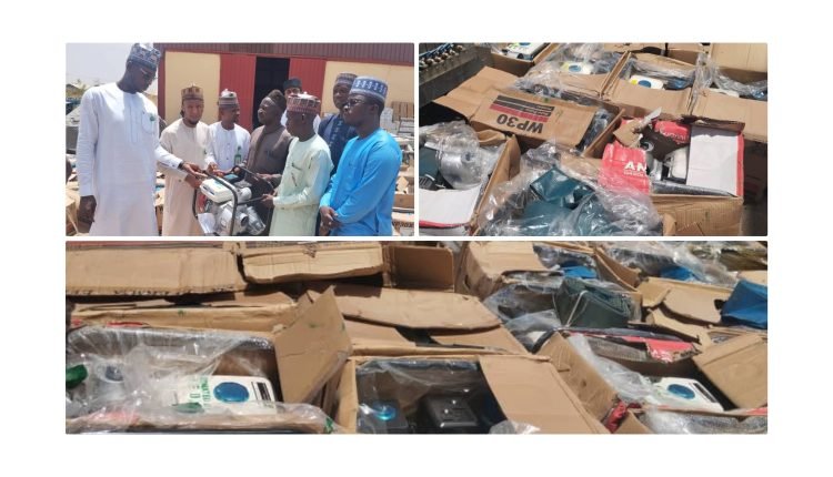 NEDC Donates 500 Water Pumps, Others To Farmers In Gombe