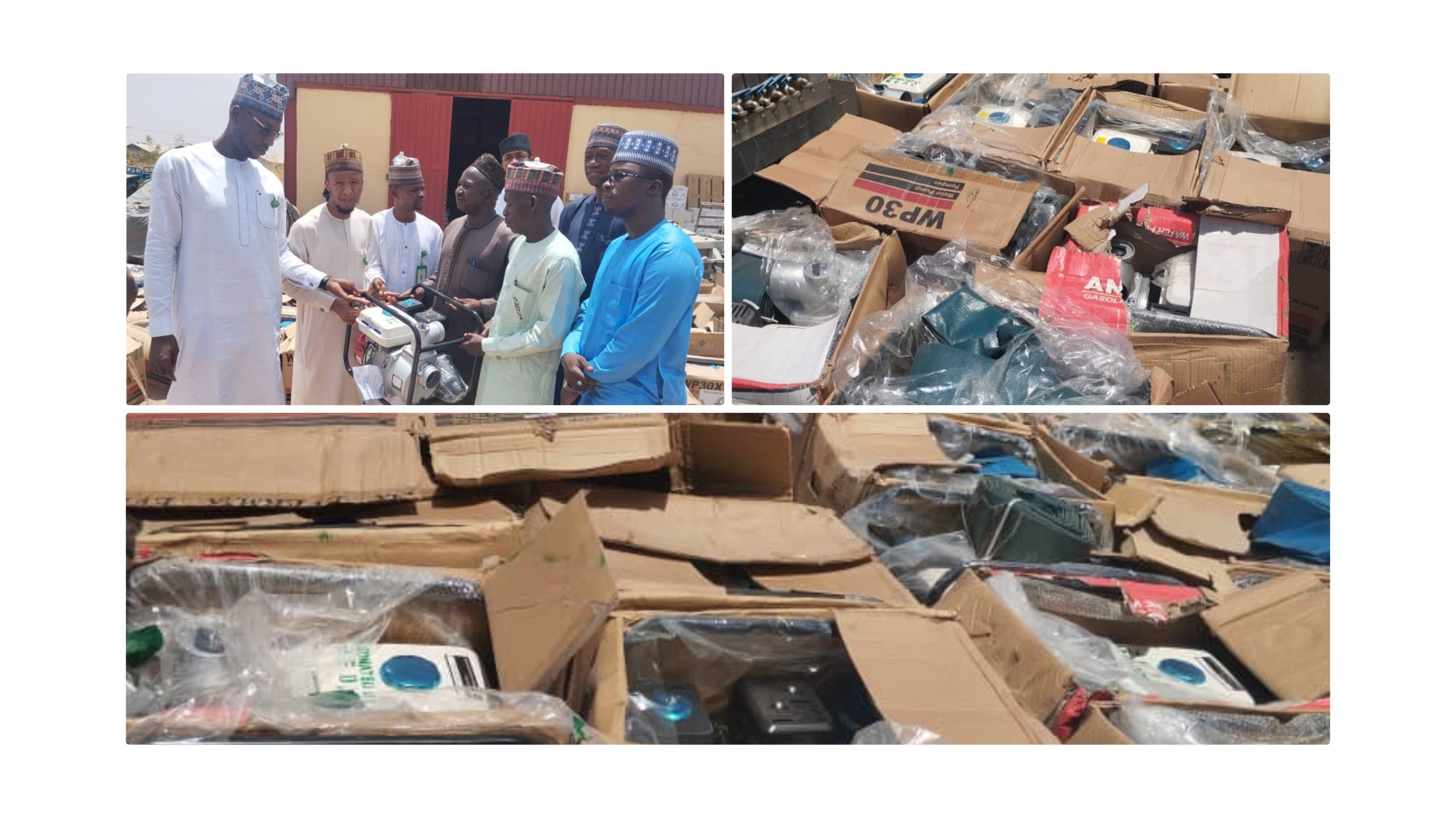 NEDC Donates 500 Water Pumps, Others To Farmers In Gombe
