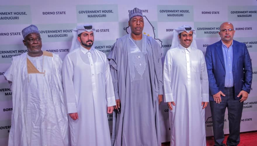 Zulum, Qatari Ambassador meet: 1,000 Borno orphans to get support