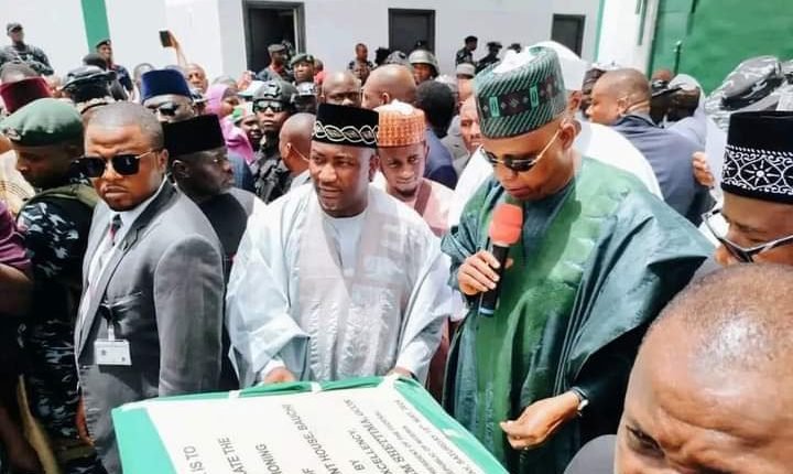 Shettima commissions newly built Bauchi Government House