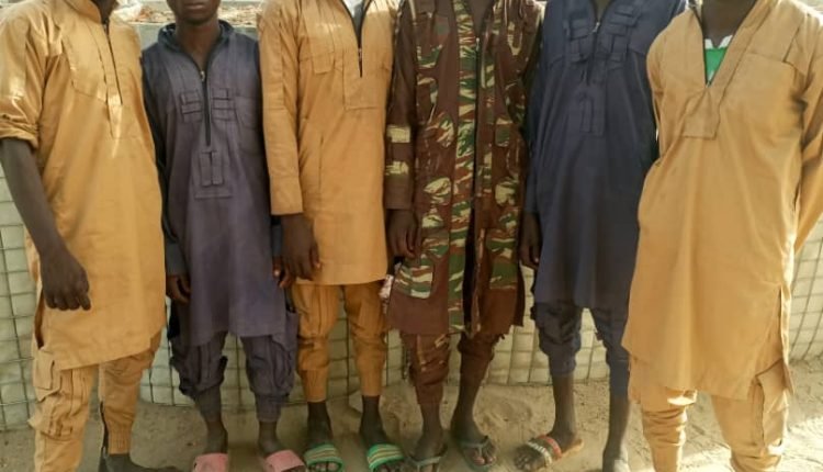 Boko Haram Terrorist Commander and 5 Fighters Surrender to MNJTF in Sector 3, Nigeria