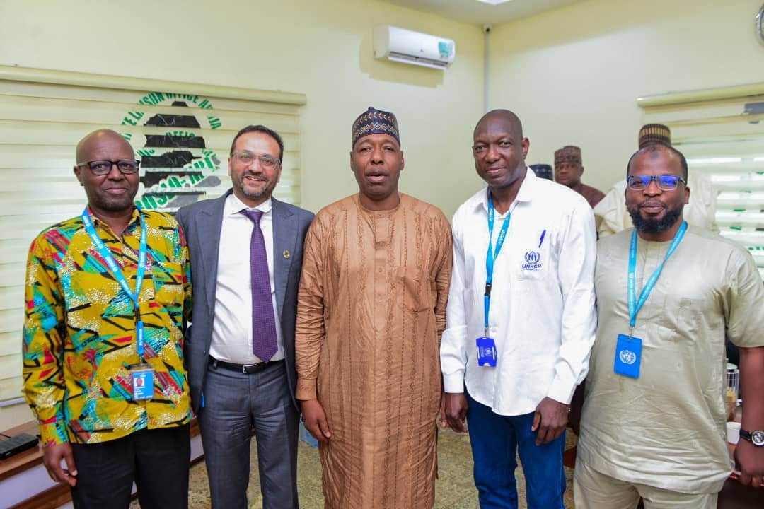 Abuja: Zulum meets EU ambassador, UNHCR rep to Nigeria