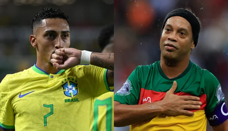Raphinha fires back at Ronaldinho’s criticism of Brazilian national team