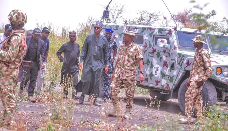 Zulum visits Baga, addresses ISWAP threat, Says Terrorist weak, seeking cheap popularity