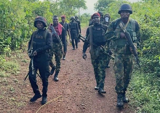 Nigerian Troops Raid IPOB/ESN Training Camp, Clear Bandit Hideouts