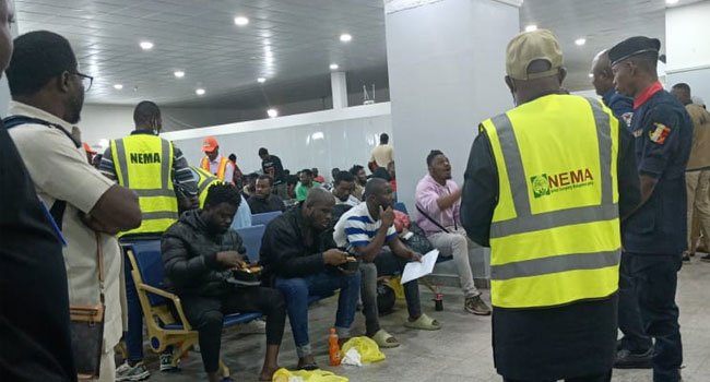 NEMA receives 103 Nigerians deportees from Turkiye