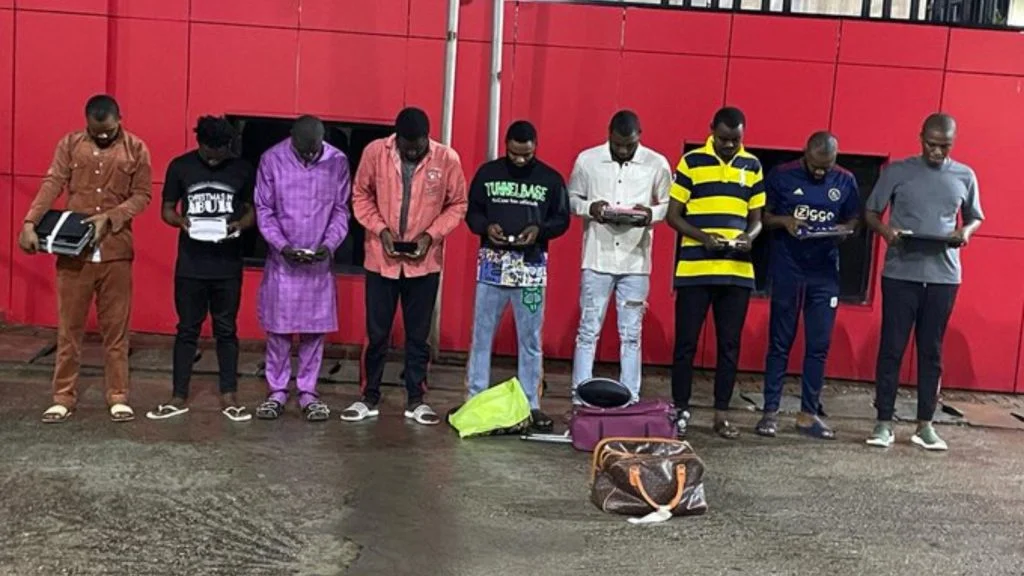 EFCC arrests 9 suspected internet fraudsters in Abuja