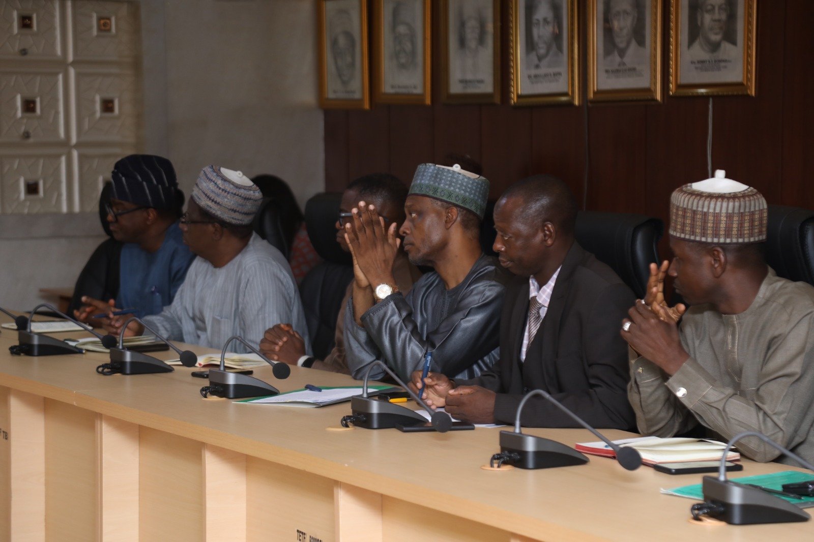 PHOTO NEWS: The Chairman Board of Trustees, President and other Fellows of the Nigerian Academy of Medicine paid an appreciation visit to Tetfund