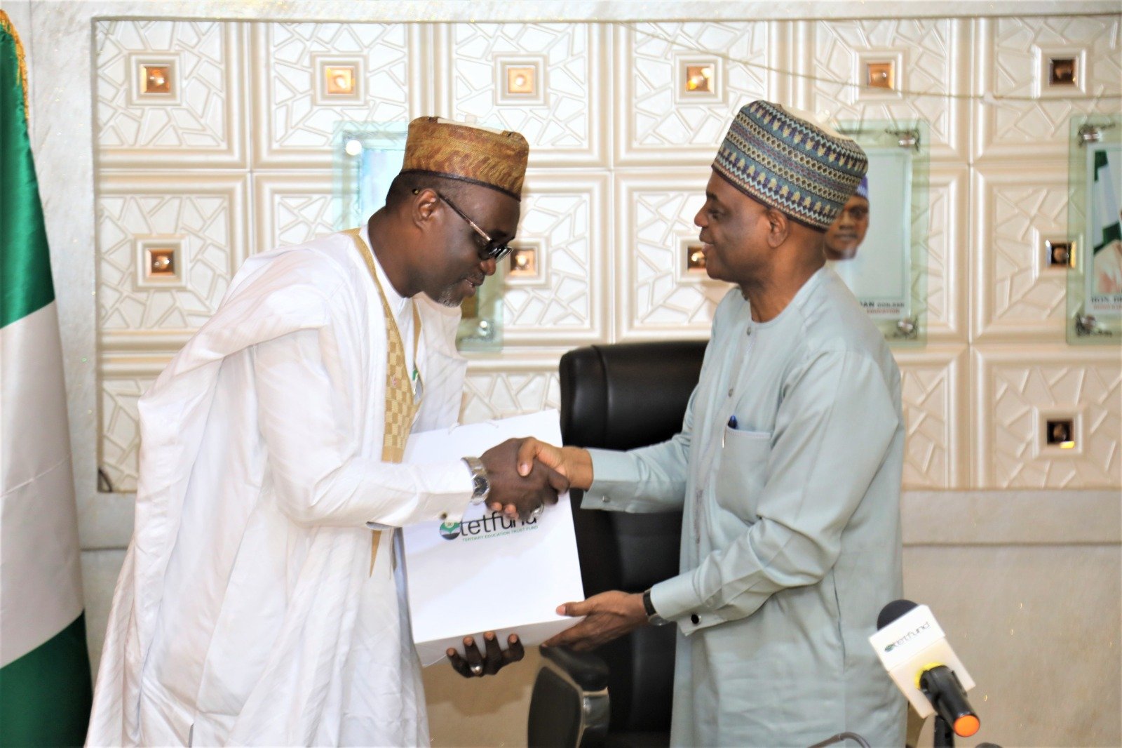 PHOTO NEWS: The Computer Professionals Registration Council of Nigeria were at Tetfund to Lend Support for the Transforming Education Initiatives by Leveraging ICT.