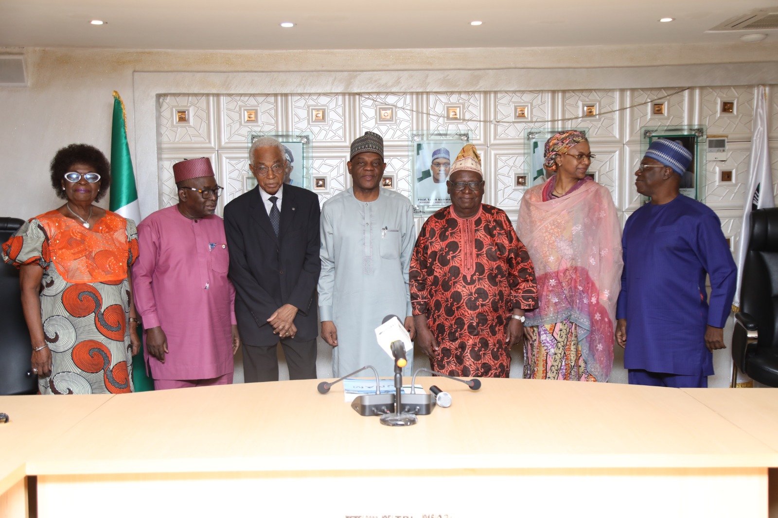 PHOTO NEWS: The Chairman Board of Trustees, President and other Fellows of the Nigerian Academy of Medicine paid an appreciation visit to Tetfund
