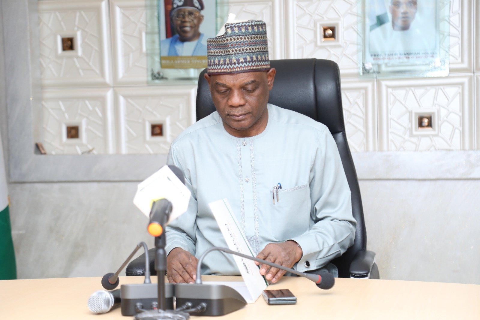 PHOTO NEWS: The Chairman Board of Trustees, President and other Fellows of the Nigerian Academy of Medicine paid an appreciation visit to Tetfund