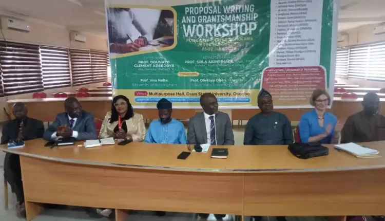 UNIOSUN, TETFund, Birmingham Varsity Train Researchers On Proposal, Grantsmanship Writing