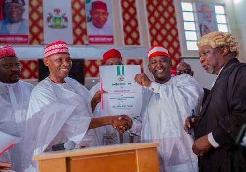 Gov Yusuf Swears In 44 Newly Elected Kano LG Chairmen