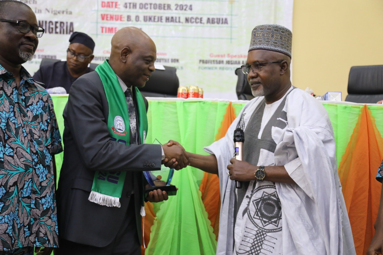 PHOTO NEWS: Echono and others Conferment of Legacy Award for Education Advancement and  Induction into COEASU Hall of Fame