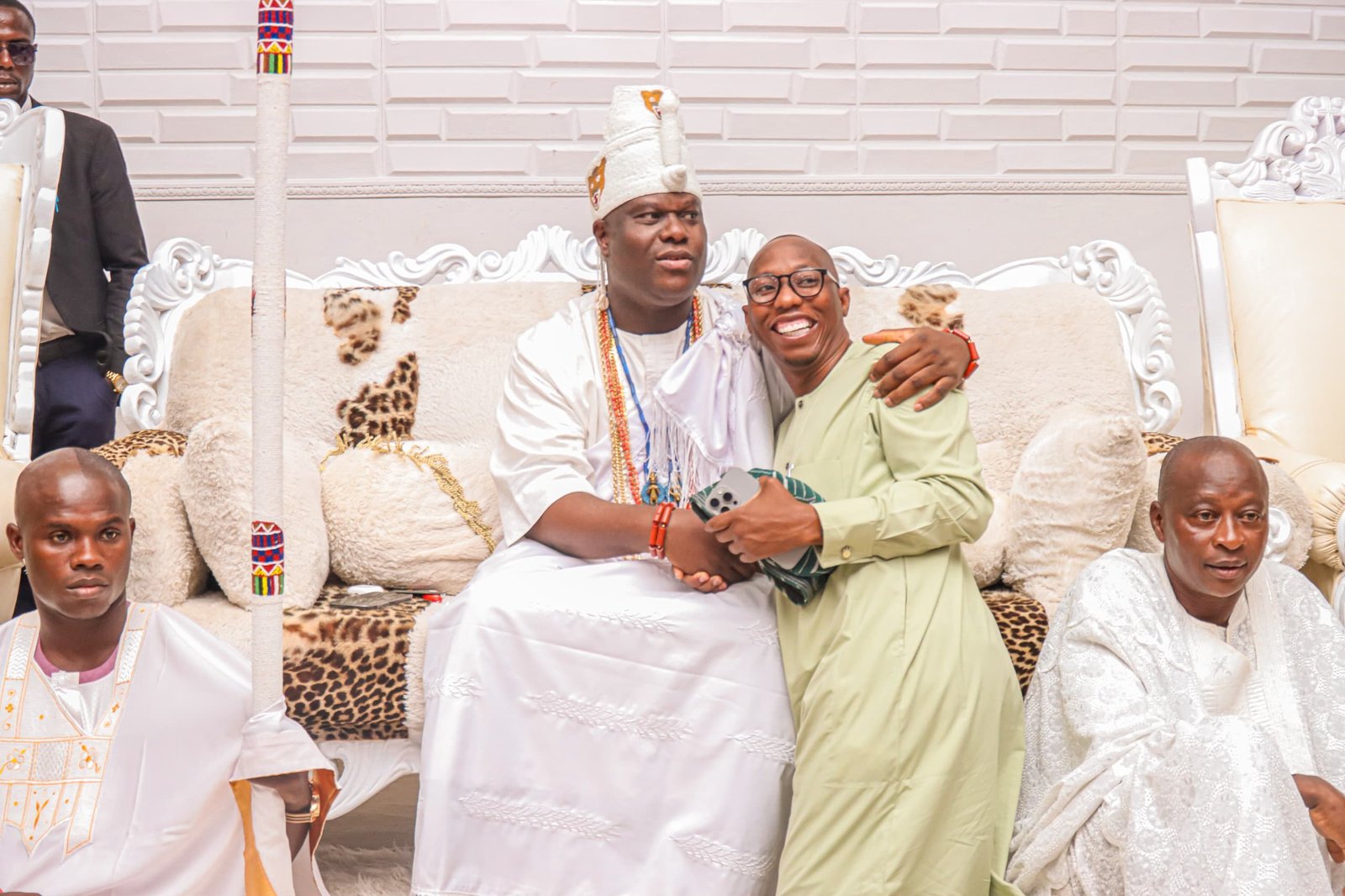 PHOTO NEWS: Courtesy visit to His Imperial Majesty, the Ooni of Ife