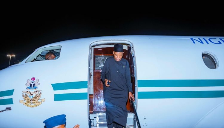 Shettima’s trip to Samoa aborted by damaged plane