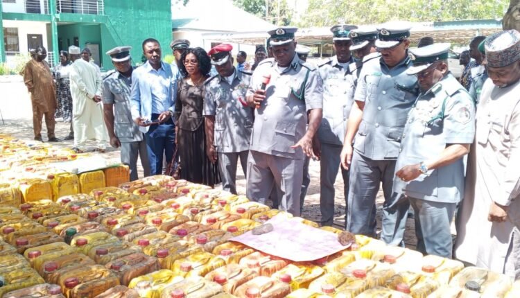 Customs intercepts smuggled PMS valued N86.5m in Adamawa