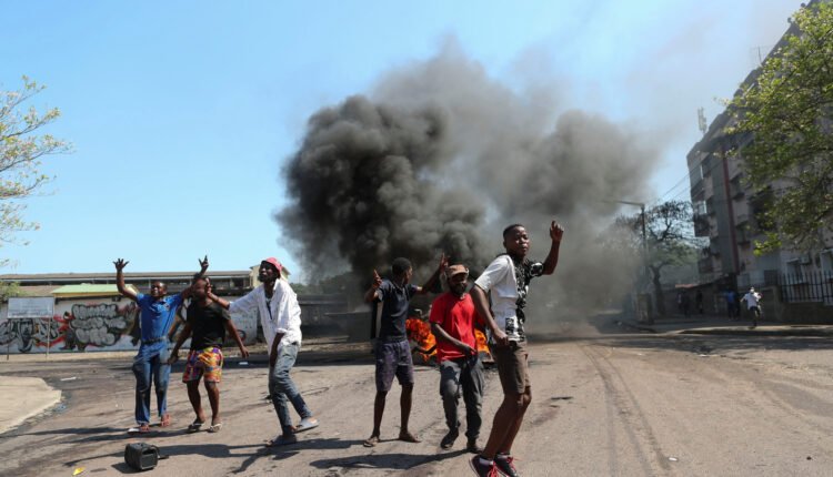 Mozambique prison riot leaves 33 dead as civil unrest grips country
