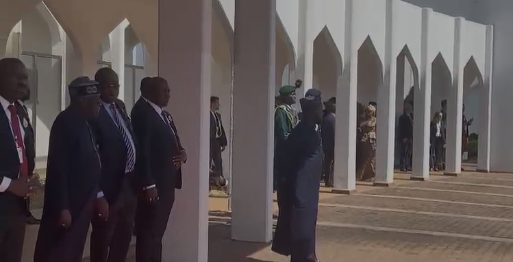 PHOTOS NEWS: German President Arrives State House