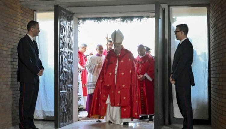 Pope Francis opens symbolic Holy Door in Rome prison