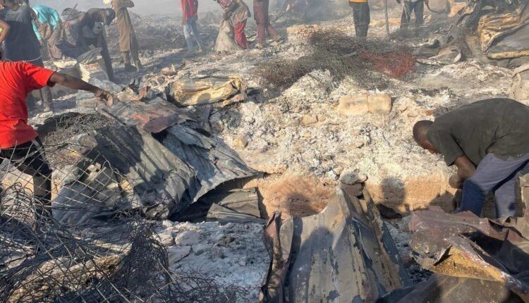 Traders count losses as fire ravages Masaka market in Nasarawa