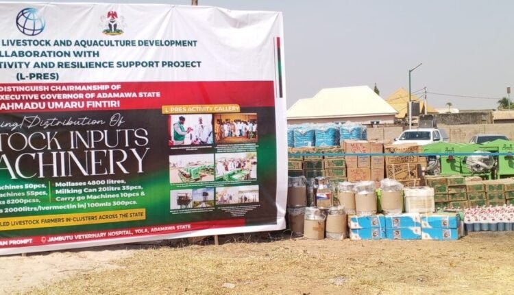 Adamawa, L-PRESS empower 23,000 livestock farmers with inputs, machinery
