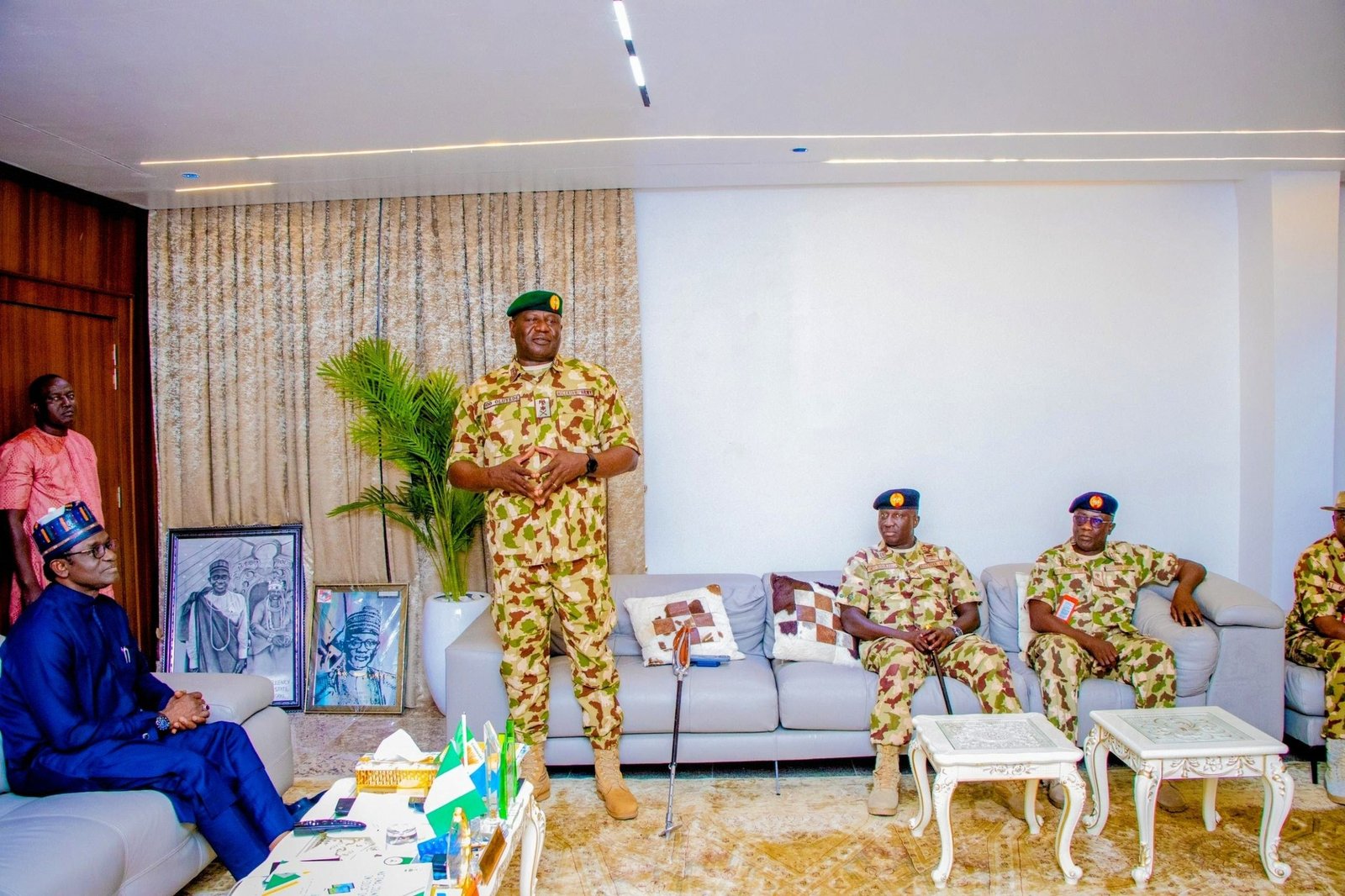 Buni receives CoAS, pledges support to end insurgency