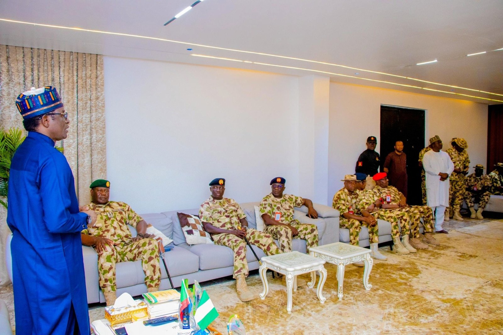 Buni receives CoAS, pledges support to end insurgency