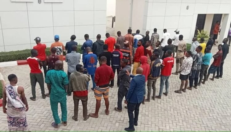 Internet fraud:EFCC nabs 4 Chinese nationals, 101 others  