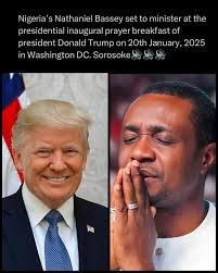 Nigeria’s Nathaniel Bassey to minister at Donald Trump’s inaugural prayer breakfast