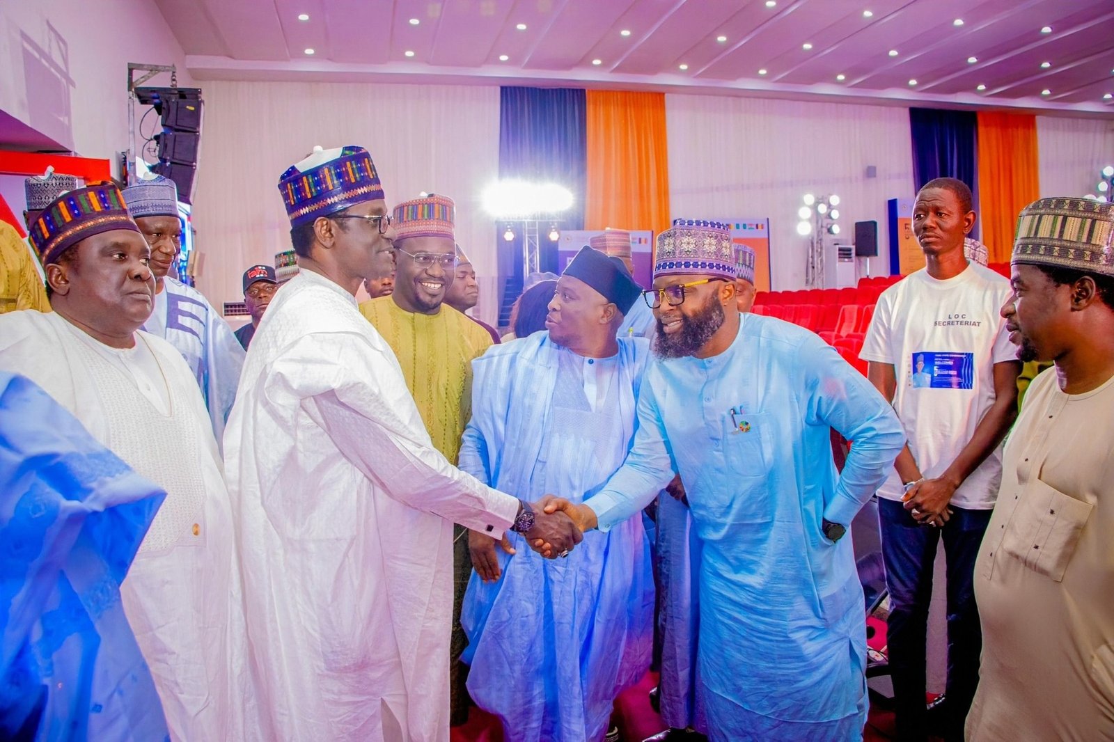 PHOTO NEWS: Gov. Buni meet V. P.Shettima Ahead of tomorrow's Lake Chad Basin Governors' Forum Meeting
