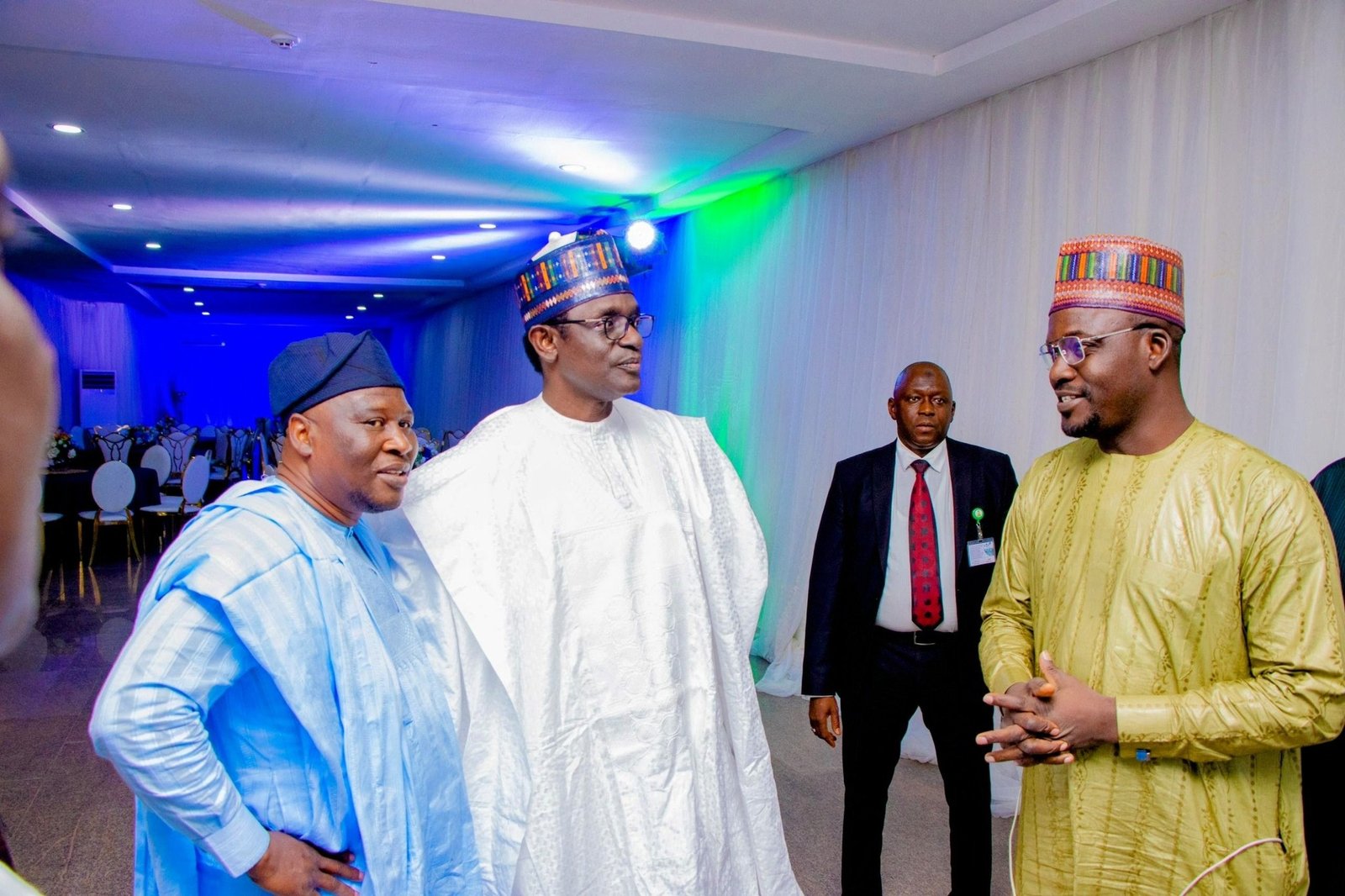 PHOTO NEWS: Gov. Buni meet V. P.Shettima Ahead of tomorrow's Lake Chad Basin Governors' Forum Meeting