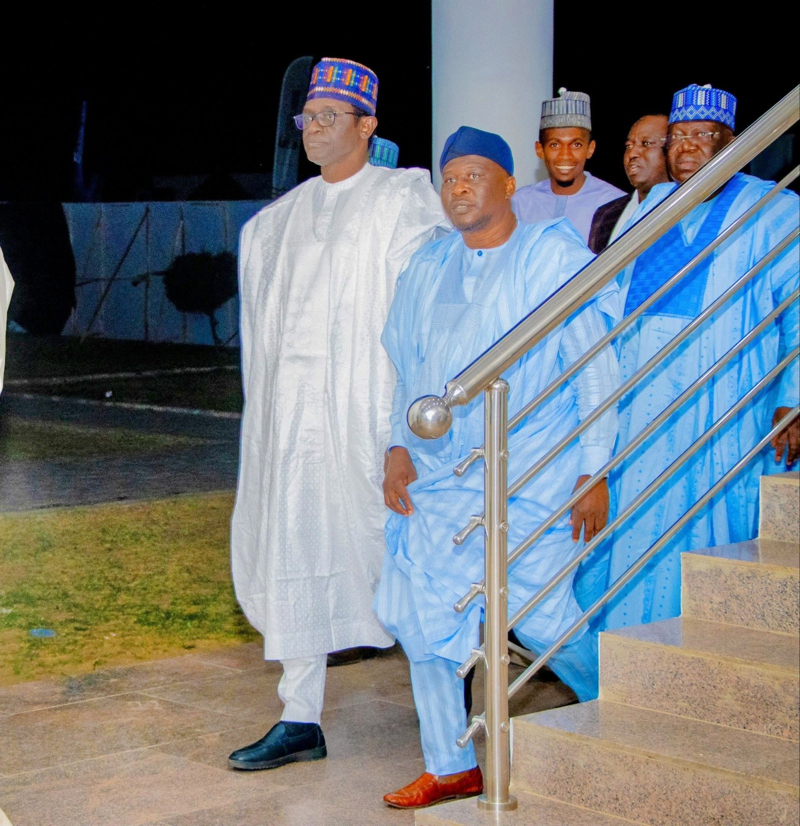 PHOTO NEWS: Gov. Buni meet V. P.Shettima Ahead of tomorrow's Lake Chad Basin Governors' Forum Meeting