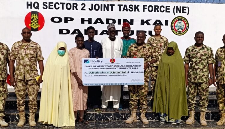 Army awards scholarship to Yobe orphan