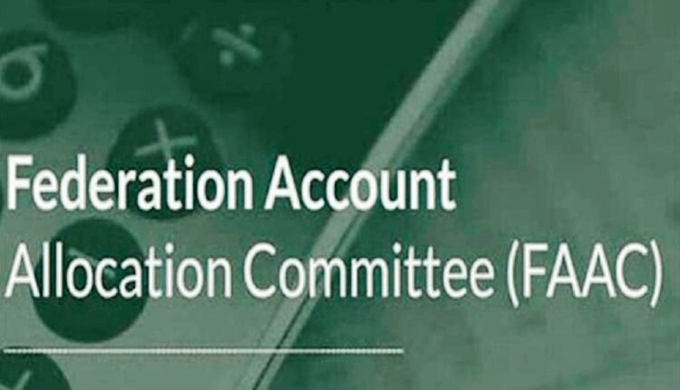 FAAC; FG, states, LGs share N1.703trn for January