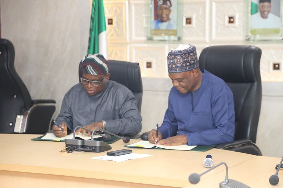 The Signing of Memorandum of Understanding (MoU) Between the Tertiary Education Trust Fund (TETFund) and the Nigerian Academy of Engineering.