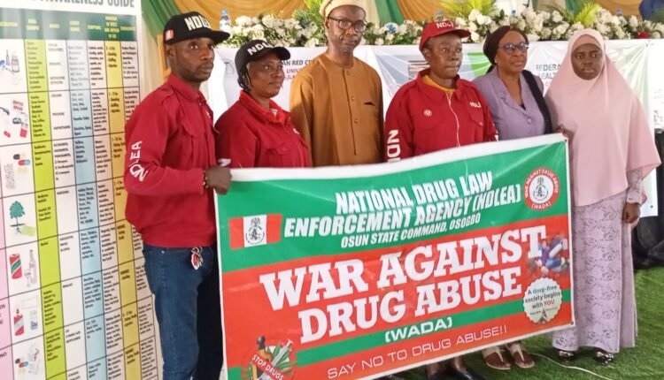 Shun drug abuse, materialism, NDLEA advises students in tertiary institution 