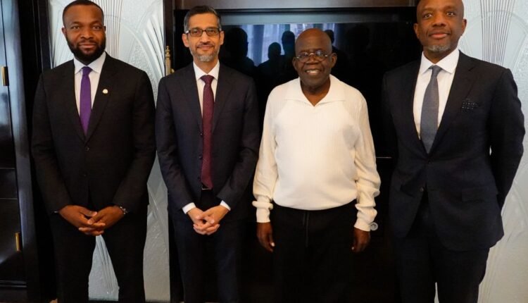 Tinubu lauds Google CEO for advancing digital transformation in Nigeria