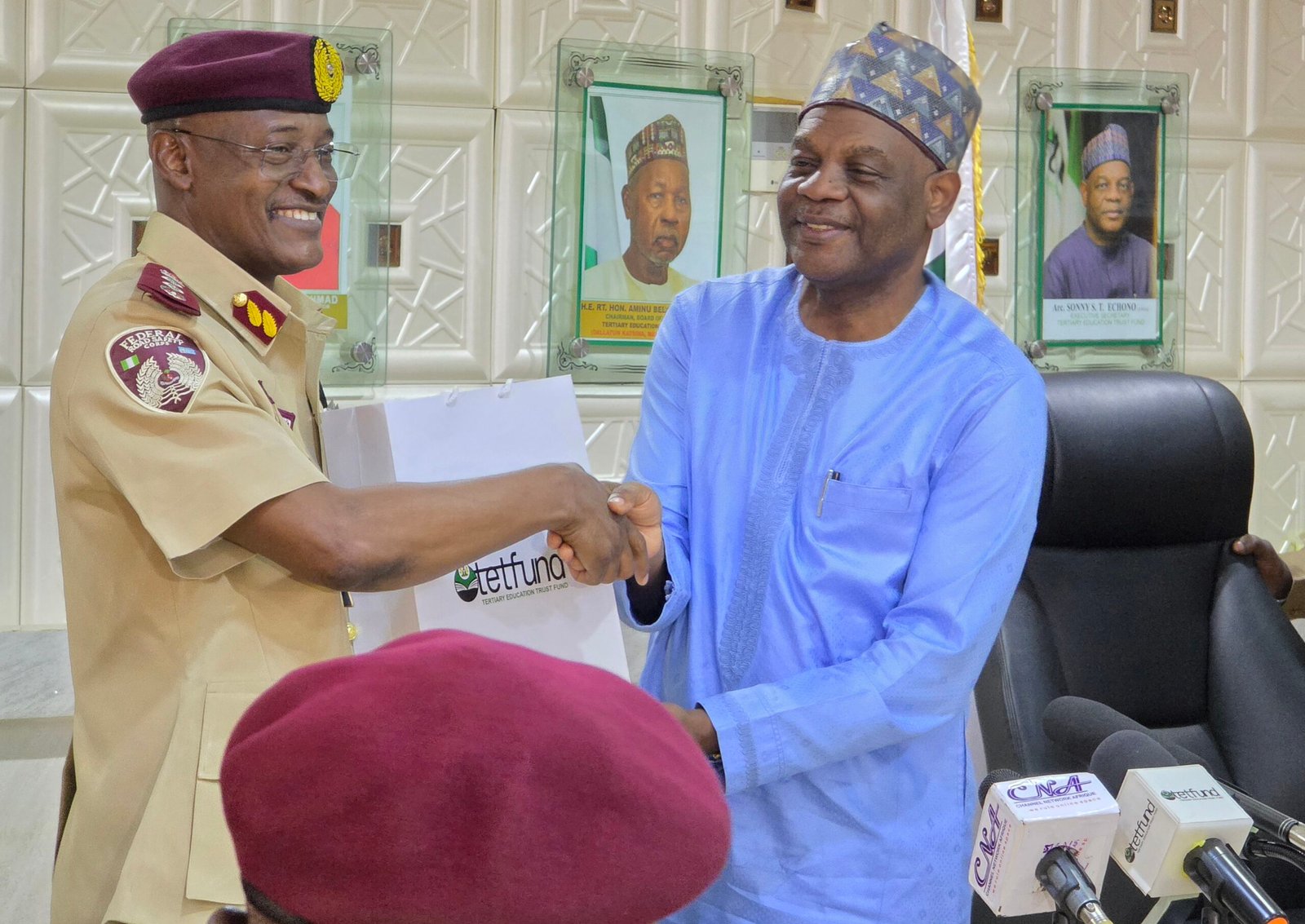 Building Bridges: TETFund and FRSC Forge Partnership Towards a Safer and More Educated Nigeria