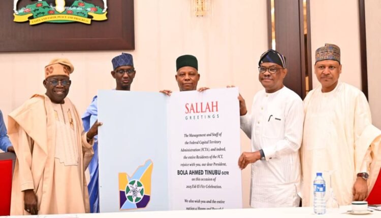 We removed FCT from TSA to speed up development – Tinubu