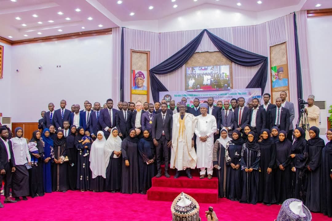 Buni presents tuition fees, laptops to 127 law school students from Yobe