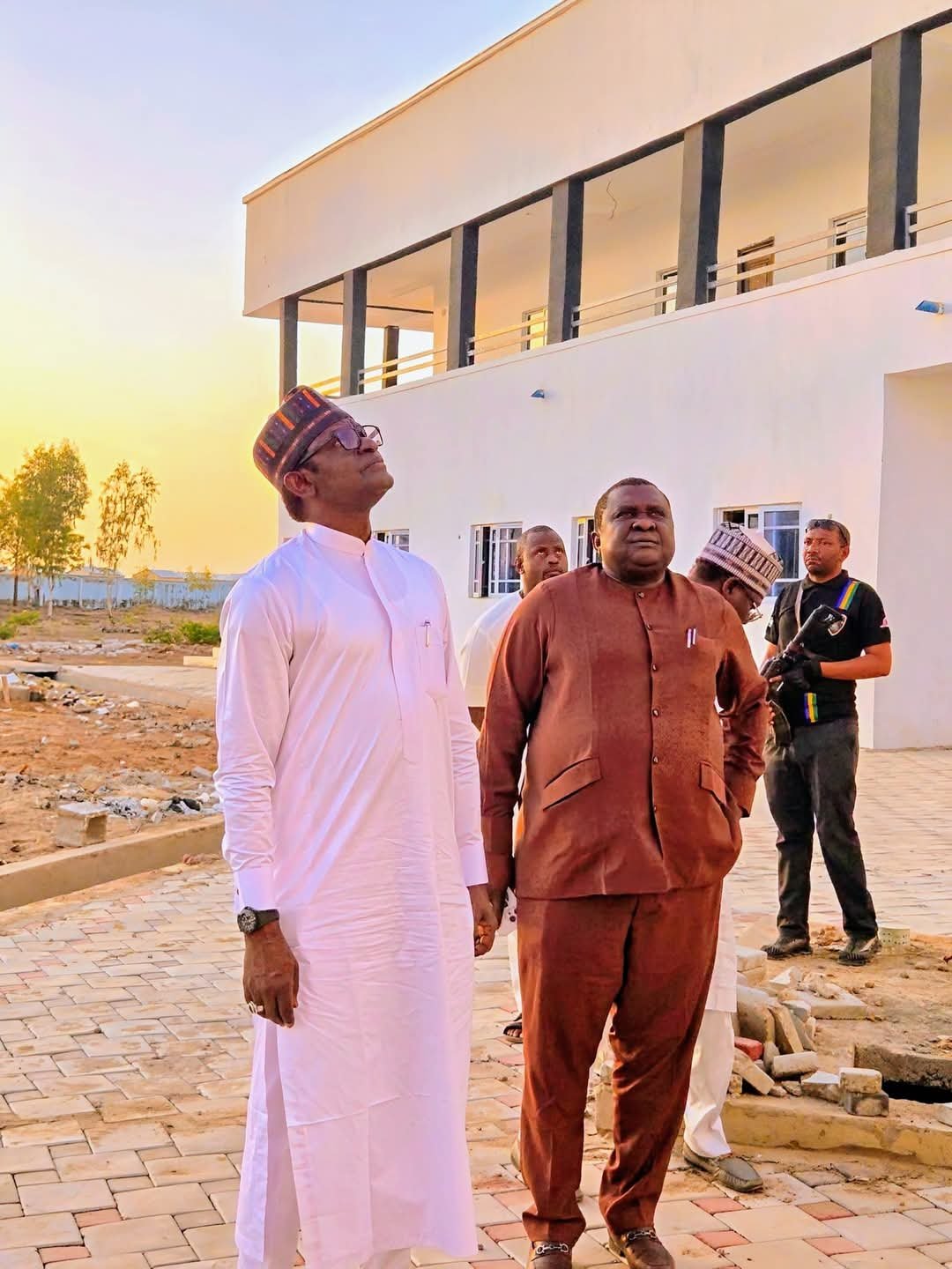 Yobe State Governor Inspects Newly Accredited Community Medicine Building