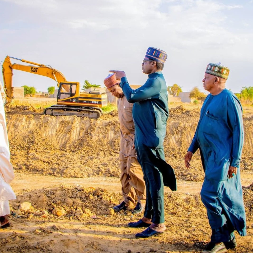 Governor Buni Demands Accelerated Completion of Damaturu Drainage Project