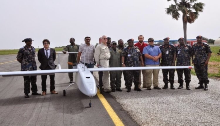 Nigerian military, Briech unveil 1st indigenous attack drones, bombs