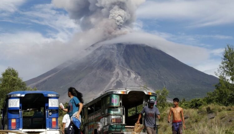 Schools closed, residents evacuated as Philippines volcano erupts
