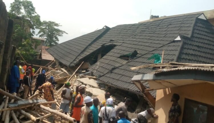 1 dead, many trapped as another building collapses in Lagos