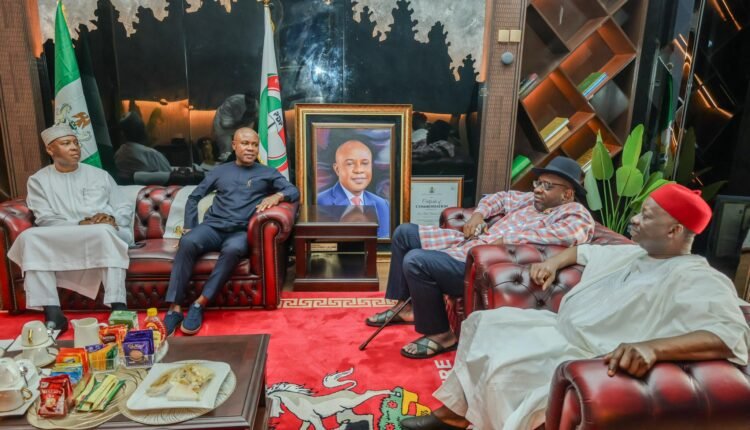 PDP crisis: Saraki-led reconciliation committee members visits Gov Mbah