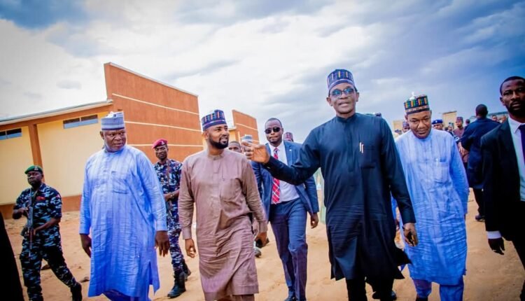 Gov. Buni Inspects Ngalda Modern Market